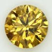 Loose Fancy Cognac Round Diamond 1.65 Carat 
