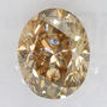 Oval Diamond Natural Fancy Brown 1.78 Carat SI2 IGI Certificate