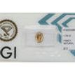 Oval Diamond Natural Fancy Brown 1.78 Carat SI2 IGI Certificate