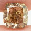 Fancy Champagne Cushion Cut Diamond 1.54 Carat VS2