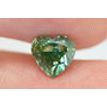 Heart Shape Diamond Fancy Green 1.01 Carat VS2 