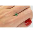 Heart Shape Diamond Fancy Green 1.01 Carat VS2 