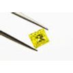 Princess Cut Diamond Yellow Color 1.42 Carat VS2