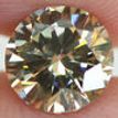 1.48 Carat Round Diamond Fancy Champagne SI1