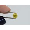 Round Diamond Fancy Yellow Color 0.90 Carat SI1