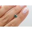 Radiant Shape Diamond Loose 1 ct Fancy Green Enhanced I1 Certified 5.14X5.78 MM