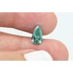 Pear Shaped Diamond Fancy Green Color 1.24 Carat SI1