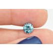 Loose Blue Round Diamond 1.22 Carat SI1