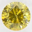Round Cut Diamond Fancy Yellow 1.19 Carat SI1 IGI Certificate