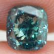 Fancy Blue Cushion Cut Diamond Loose VS2 1.19 Carat