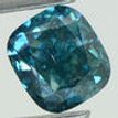 Cushion Cut Diamond Fancy Blue Color Loose 1.25 Carat VS1