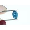 Oval Cut Diamond Fancy Blue Color 1.18 Carat VS2