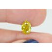 Oval Diamond Fancy Yellow Color 1.20 Carat SI2 IGI Certified
