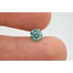 Round Shaped Diamond Loose Fancy Blue 1 Carat SI2