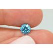 Round Diamond Fancy Blue 1.12 Carat SI1