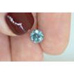 Loose Fancy Blue Diamond Round Shape 1.11 Carat SI2