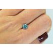 Loose Fancy Blue Diamond Round Shape 1.11 Carat SI2