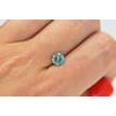 Loose Fancy Green Round Diamond 1.11 Carat SI1