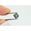 Fancy Blue Asscher Diamond Loose 1.10 Carat VS1