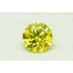 Loose Yellow Round Diamond 1.09 Carat SI1