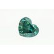Heart Shape Diamond Fancy Green Color 1.08 Carat VS2