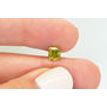 Cushion Diamond Yellow Color 1.11 Carat SI1