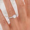 Sollitaire&Side stones Diamond Ring 1.14 Ct Total Carat Weight - Model ALICE