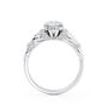 Sollitaire&Side stones Diamond Ring 1.28 Ct Total Carat Weight - Model SOPHIE