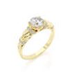Sollitaire&Side stones Diamond Ring 1.28 Ct Total Carat Weight - Model SOPHIE