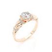 Sollitaire&Side stones Diamond Ring 1.28 Ct Total Carat Weight - Model SOPHIE