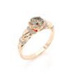 Sollitaire&Side stones Diamond Ring 1.28 Ct Total Carat Weight - Model SOPHIE