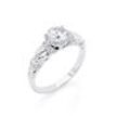 Sollitaire&Side stones Diamond Ring 1.28 Ct Total Carat Weight - Model SOPHIE