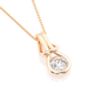 Solo Diamond Necklace 1.30 Ct Total Carat Weight - Model 1198F