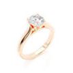 Solitaire Diamond Ring 1 Ct Total Carat Weight - Model ALEXA