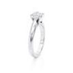 Solitaire Diamond Ring 1 Ct Total Carat Weight - Model ALEXA
