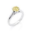 Solitaire Diamond Ring 1 Ct Total Carat Weight - Model ALEXA