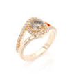 Halo Diamond Ring 1.64 Ct Total Carat Weight - Model ISLA