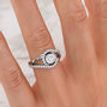 Halo Diamond Ring 1.64 Ct Total Carat Weight - Model ISLA