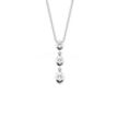 Trinity Diamond Necklace 0.92 Ct Total Carat Weight - Model HURREM