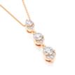 Trinity Diamond Necklace 0.92 Ct Total Carat Weight - Model HURREM