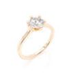 Solitaire Diamond Ring 1 Ct Total Carat Weight - Model ARIANA