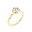 Solitaire Diamond Ring 1 Ct Total Carat Weight - Model ARIANA