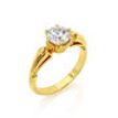 Solo Diamond Ring 1.30 Ct Total Carat Weight - Model MAGDALENA