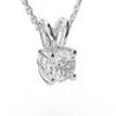 Solo Diamond Necklace 1.30 Ct Total Carat Weight - Model 4PS01