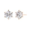 Solo Diamond Earrings Studs 2.10 Ct Total Carat Weight - Model SIMERY