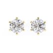Solo Diamond Earrings Studs 2.10 Ct Total Carat Weight - Model SIMERY