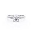 Sollitaire&Side stones Diamond Ring 1.10 Ct Total Carat Weight - Model RACHEL