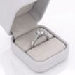 Sollitaire&Side stones Diamond Ring 1.10 Ct Total Carat Weight - Model RACHEL