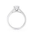 Sollitaire&Side stones Diamond Ring 1.10 Ct Total Carat Weight - Model RACHEL