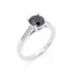 Sollitaire&Side stones Diamond Ring 1.10 Ct Total Carat Weight - Model RACHEL